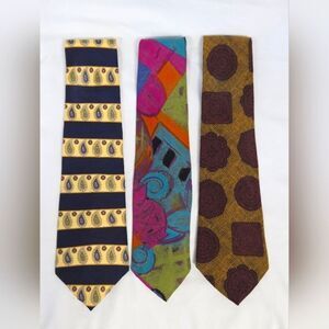 Vintage Tie Bundle Hilfiger Arco Claiborne